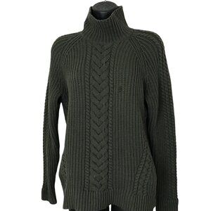 Lululemon Forest Green Turtle Neck Sweater Size 4